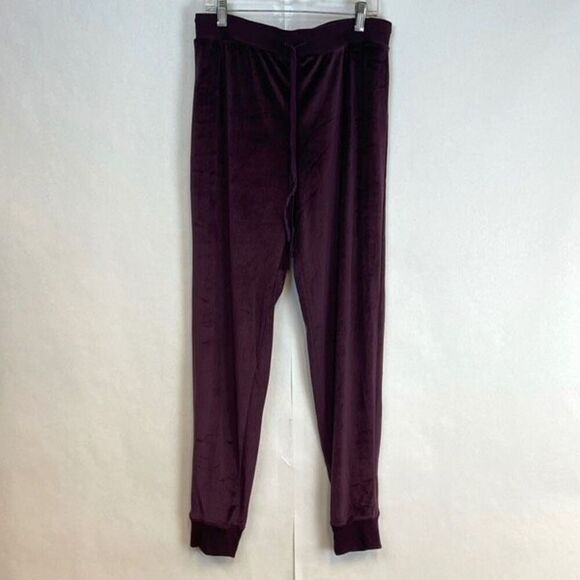 Honey Dew Lounge Set Women's Small Plum Purple Soft Velour Sweatsuit 2 Piece - Picture 9 of 16